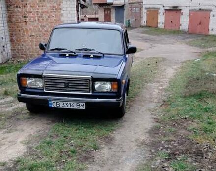 Синий ВАЗ 2107, объемом двигателя 1.5 л и пробегом 46 тыс. км за 1550 $, фото 10 на Automoto.ua