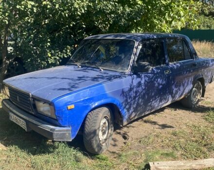 Синий ВАЗ 2107, объемом двигателя 1.5 л и пробегом 300 тыс. км за 728 $, фото 1 на Automoto.ua