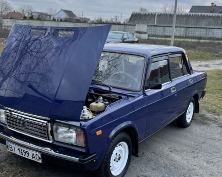 Синий ВАЗ 2107, объемом двигателя 1.5 л и пробегом 70 тыс. км за 1999 $, фото 2 на Automoto.ua