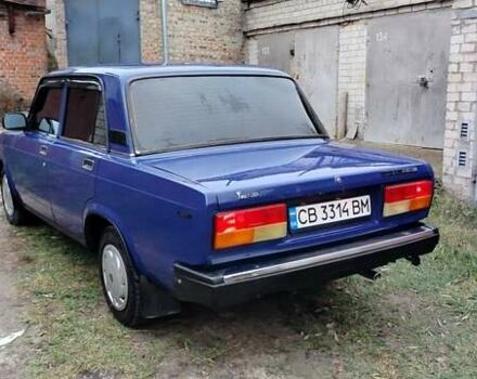 Синий ВАЗ 2107, объемом двигателя 1.5 л и пробегом 46 тыс. км за 1550 $, фото 14 на Automoto.ua