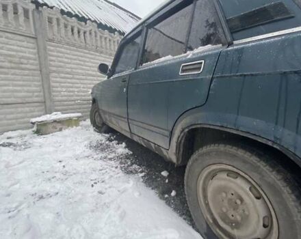 Синій ВАЗ 2107, об'ємом двигуна 1.45 л та пробігом 202 тис. км за 550 $, фото 4 на Automoto.ua