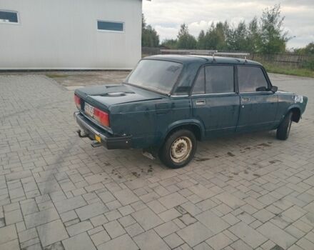 Синий ВАЗ 2107, объемом двигателя 0 л и пробегом 300 тыс. км за 480 $, фото 1 на Automoto.ua