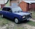 Синий ВАЗ 2107, объемом двигателя 1.5 л и пробегом 46 тыс. км за 1550 $, фото 2 на Automoto.ua