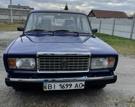 Синий ВАЗ 2107, объемом двигателя 1.5 л и пробегом 70 тыс. км за 1999 $, фото 18 на Automoto.ua