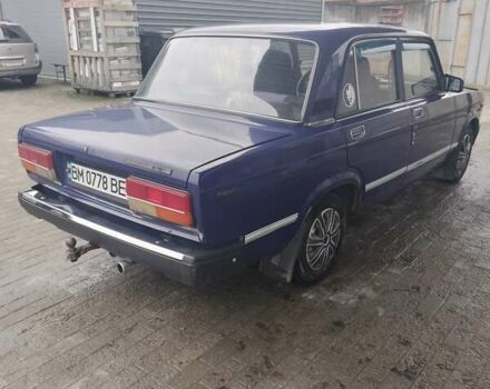 Синій ВАЗ 2107, об'ємом двигуна 1.46 л та пробігом 82 тис. км за 1400 $, фото 1 на Automoto.ua