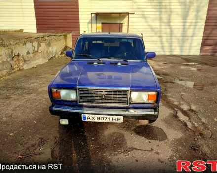 Синий ВАЗ 2107, объемом двигателя 1.5 л и пробегом 0 тыс. км за 800 $, фото 4 на Automoto.ua