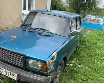 ВАЗ 2107 1998 в Здолбунове на Automoto.ua Синий ВАЗ 2107, объемом двигателя 1.5 л и пробегом 100 тыс. км за 350 $, фото 2 на Automoto.ua
