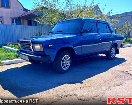 Синій ВАЗ 2107, об'ємом двигуна 1.5 л та пробігом 150 тис. км за 1700 $, фото 1 на Automoto.ua