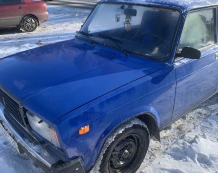Синий ВАЗ 2107, объемом двигателя 1.5 л и пробегом 3 тыс. км за 850 $, фото 3 на Automoto.ua