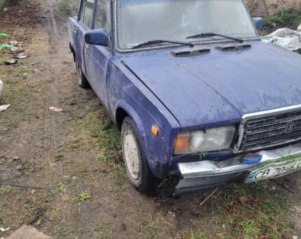 Синій ВАЗ 2107, об'ємом двигуна 1.3 л та пробігом 777 тис. км за 355 $, фото 3 на Automoto.ua