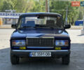 Синий ВАЗ 2107, объемом двигателя 1.5 л и пробегом 90 тыс. км за 1750 $, фото 1 на Automoto.ua