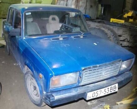 Синий ВАЗ 2107, объемом двигателя 0 л и пробегом 80 тыс. км за 720 $, фото 3 на Automoto.ua