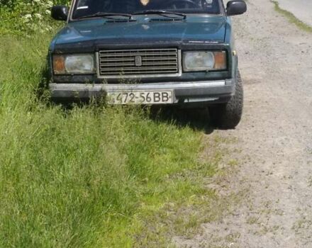 Синий ВАЗ 2107, объемом двигателя 1.6 л и пробегом 78 тыс. км за 1200 $, фото 1 на Automoto.ua