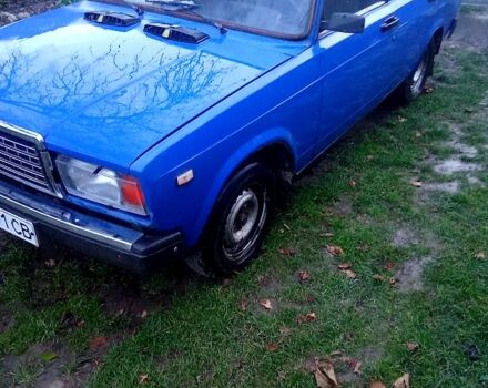 Синий ВАЗ 2107, объемом двигателя 1.5 л и пробегом 72 тыс. км за 750 $, фото 4 на Automoto.ua