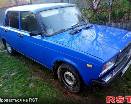 Синий ВАЗ 2107, объемом двигателя 1.5 л и пробегом 72 тыс. км за 750 $, фото 2 на Automoto.ua