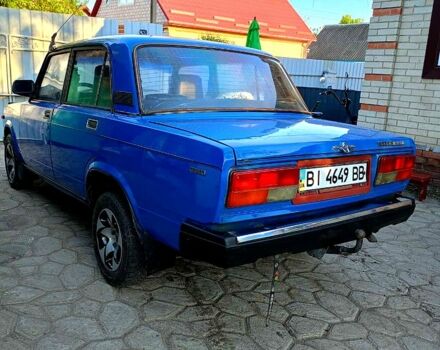Синий ВАЗ 2107, объемом двигателя 1.5 л и пробегом 0 тыс. км за 950 $, фото 5 на Automoto.ua