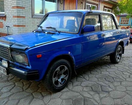 Синий ВАЗ 2107, объемом двигателя 1.5 л и пробегом 0 тыс. км за 950 $, фото 1 на Automoto.ua