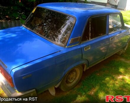 Синий ВАЗ 2107, объемом двигателя 1.5 л и пробегом 65 тыс. км за 650 $, фото 2 на Automoto.ua