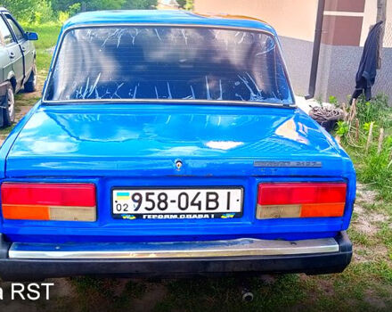 Синий ВАЗ 2107, объемом двигателя 1.6 л и пробегом 230 тыс. км за 500 $, фото 1 на Automoto.ua