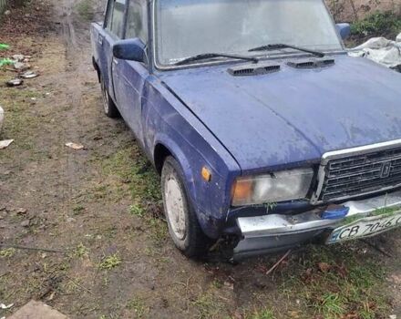 Синій ВАЗ 2107, об'ємом двигуна 1.3 л та пробігом 777 тис. км за 355 $, фото 2 на Automoto.ua