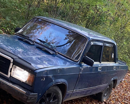 Синий ВАЗ 2107, объемом двигателя 0 л и пробегом 150 тыс. км за 600 $, фото 1 на Automoto.ua