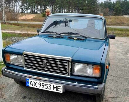 Синій ВАЗ 2107, об'ємом двигуна 1.5 л та пробігом 130 тис. км за 1200 $, фото 1 на Automoto.ua