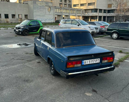 Синий ВАЗ 2107, объемом двигателя 1.6 л и пробегом 300 тыс. км за 1200 $, фото 4 на Automoto.ua