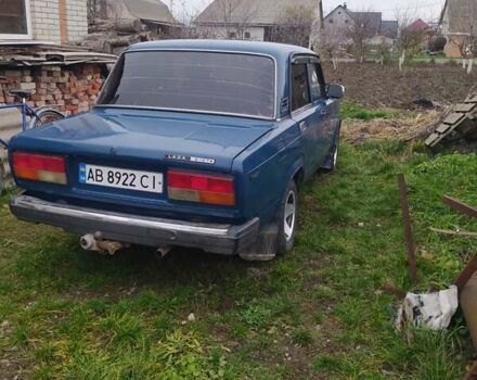 Синий ВАЗ 2107, объемом двигателя 1.5 л и пробегом 30 тыс. км за 1150 $, фото 2 на Automoto.ua