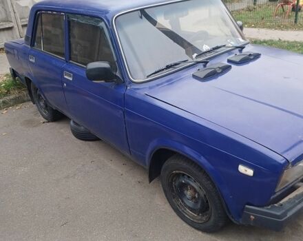 Синій ВАЗ 2107, об'ємом двигуна 1.5 л та пробігом 250 тис. км за 775 $, фото 2 на Automoto.ua