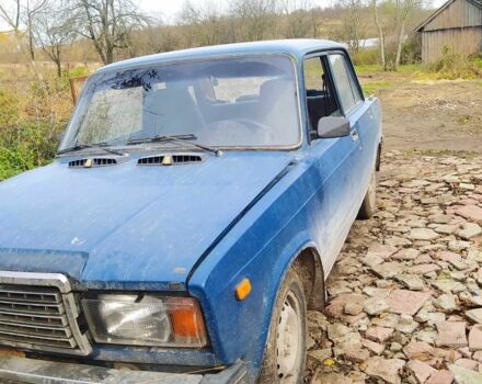 Синій ВАЗ 2107, об'ємом двигуна 1.5 л та пробігом 85 тис. км за 306 $, фото 1 на Automoto.ua