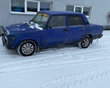 Синий ВАЗ 2107, объемом двигателя 0 л и пробегом 150 тыс. км за 450 $, фото 4 на Automoto.ua
