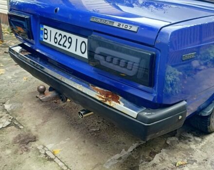 Синий ВАЗ 2107, объемом двигателя 1.5 л и пробегом 67 тыс. км за 2000 $, фото 5 на Automoto.ua