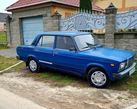 Синий ВАЗ 2107, объемом двигателя 1.5 л и пробегом 210 тыс. км за 1000 $, фото 3 на Automoto.ua