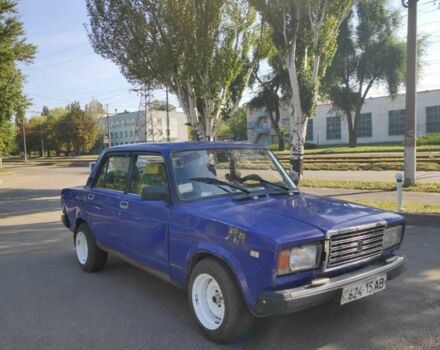 Синий ВАЗ 2107, объемом двигателя 0 л и пробегом 350 тыс. км за 650 $, фото 4 на Automoto.ua