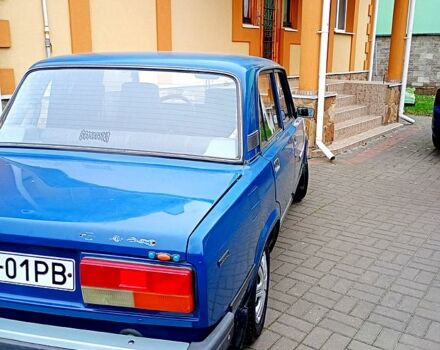 Синий ВАЗ 2107, объемом двигателя 1.5 л и пробегом 210 тыс. км за 1000 $, фото 2 на Automoto.ua