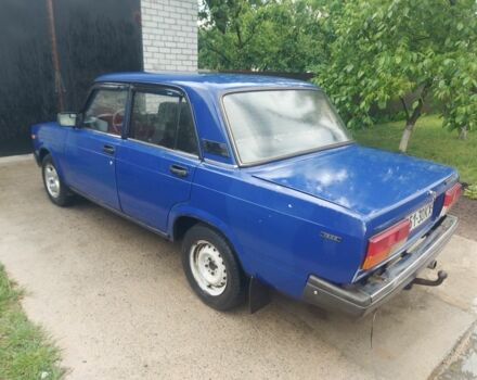 Синій ВАЗ 2107, об'ємом двигуна 1.3 л та пробігом 57 тис. км за 1500 $, фото 1 на Automoto.ua
