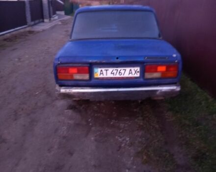 Синій ВАЗ 2107, об'ємом двигуна 0 л та пробігом 100 тис. км за 357 $, фото 1 на Automoto.ua