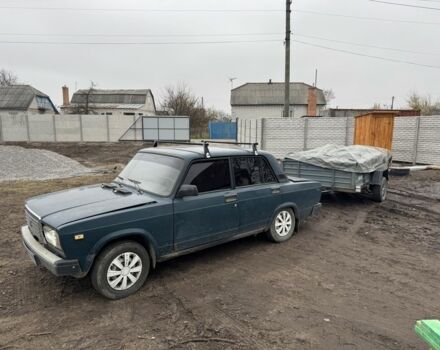 Синий ВАЗ 2107, объемом двигателя 1.5 л и пробегом 200 тыс. км за 2000 $, фото 6 на Automoto.ua