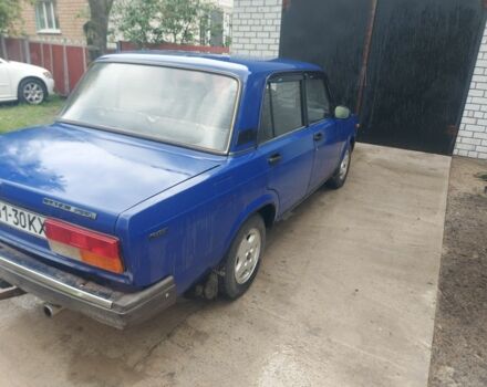 Синий ВАЗ 2107, объемом двигателя 1.3 л и пробегом 57 тыс. км за 1500 $, фото 2 на Automoto.ua