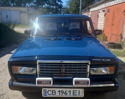 Синий ВАЗ 2107, объемом двигателя 1.45 л и пробегом 41 тыс. км за 2750 $, фото 1 на Automoto.ua