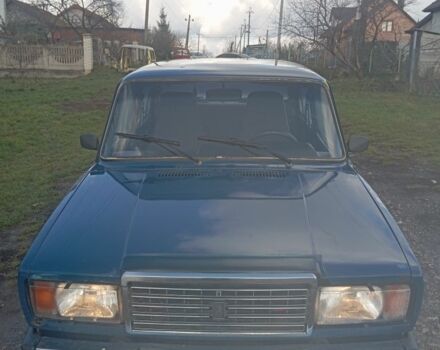 Синий ВАЗ 2107, объемом двигателя 1.5 л и пробегом 70 тыс. км за 670 $, фото 1 на Automoto.ua