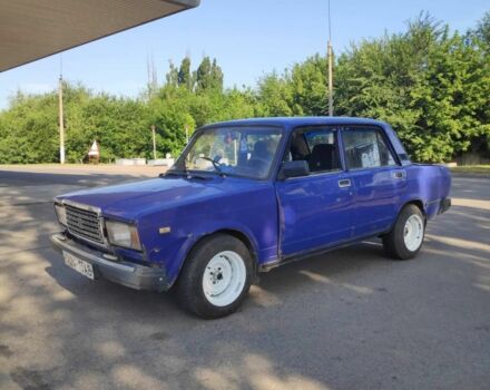 Синий ВАЗ 2107, объемом двигателя 0 л и пробегом 350 тыс. км за 650 $, фото 5 на Automoto.ua