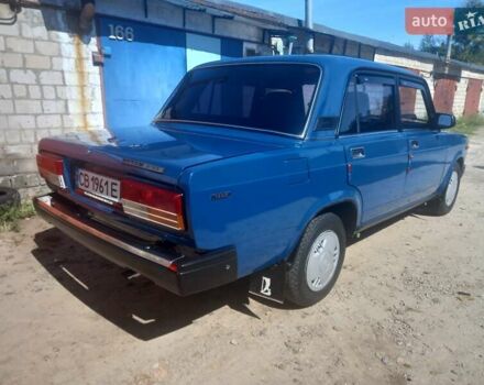 Синий ВАЗ 2107, объемом двигателя 1.45 л и пробегом 41 тыс. км за 2750 $, фото 4 на Automoto.ua