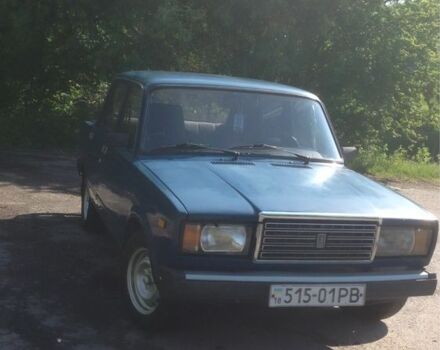 Синий ВАЗ 2107, объемом двигателя 1.5 л и пробегом 3 тыс. км за 1100 $, фото 3 на Automoto.ua