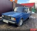 Синий ВАЗ 2107, объемом двигателя 1.5 л и пробегом 136 тыс. км за 1000 $, фото 1 на Automoto.ua
