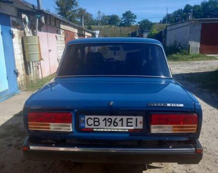 Синий ВАЗ 2107, объемом двигателя 1.45 л и пробегом 41 тыс. км за 2750 $, фото 5 на Automoto.ua