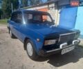 Синий ВАЗ 2107, объемом двигателя 1.45 л и пробегом 41 тыс. км за 2750 $, фото 2 на Automoto.ua