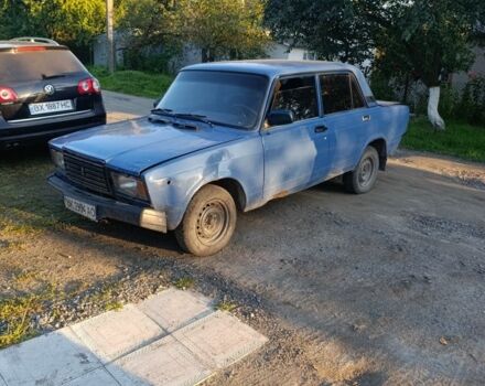 Синій ВАЗ 2107, об'ємом двигуна 0 л та пробігом 99 тис. км за 300 $, фото 1 на Automoto.ua