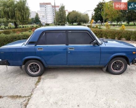 Синий ВАЗ 2107, объемом двигателя 1.45 л и пробегом 35 тыс. км за 1150 $, фото 9 на Automoto.ua