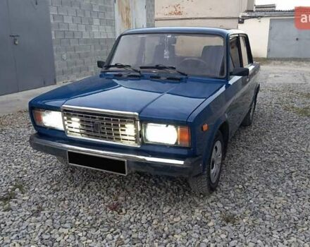 Синій ВАЗ 2107, об'ємом двигуна 1.45 л та пробігом 150 тис. км за 1550 $, фото 4 на Automoto.ua